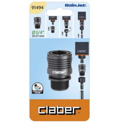 Raccord robinet automatique - Claber - 3/4"