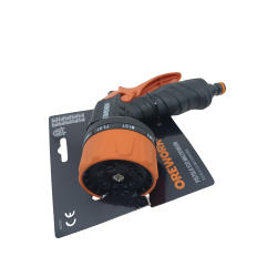 Pistolet d’arrosage plastique réglable multijets - Orework