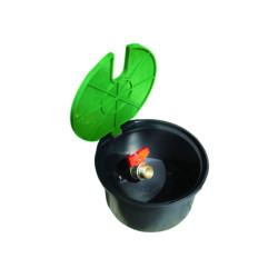 Bouche d’arrosage plastique ronde