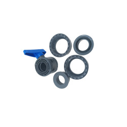 Vanne femelle/femelle à coller – PVC