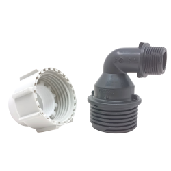 Coude à compression fileté – Plasson