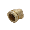 Coude à compression femelle – laiton PE/PVC