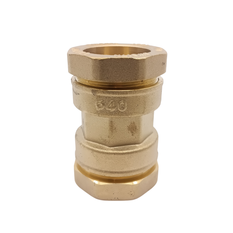 Manchon à compression – laiton PE/PVC