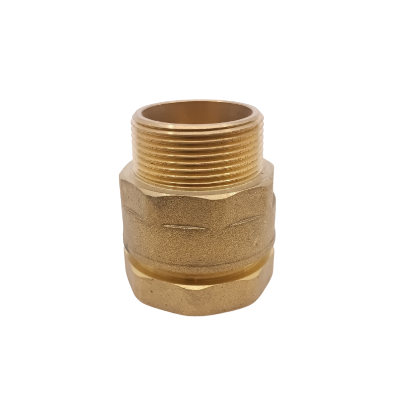 Raccord à compression mâle – laiton PE/PVC