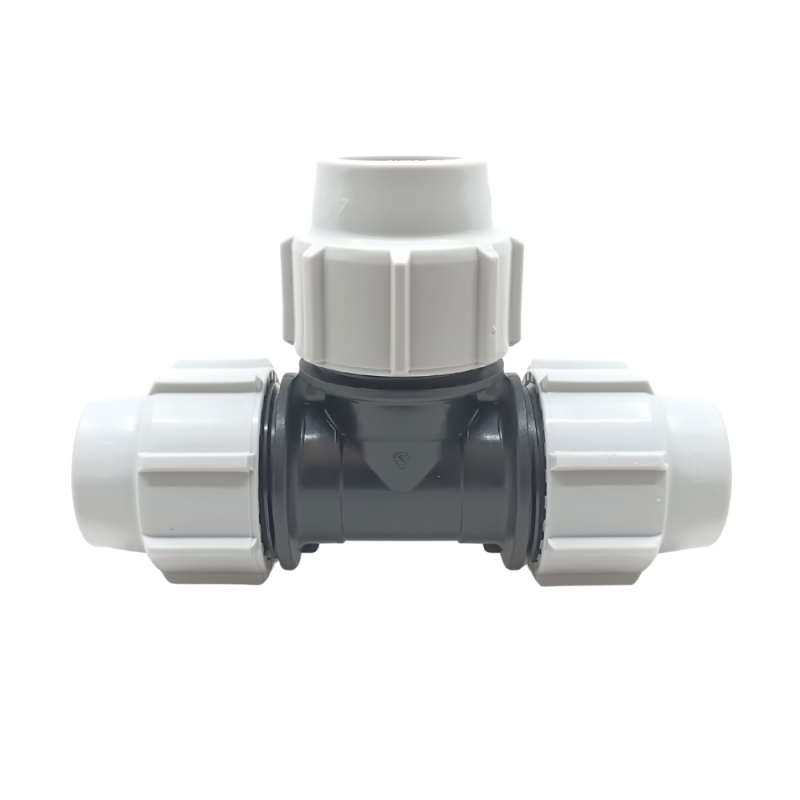 Té à compression – Plasson