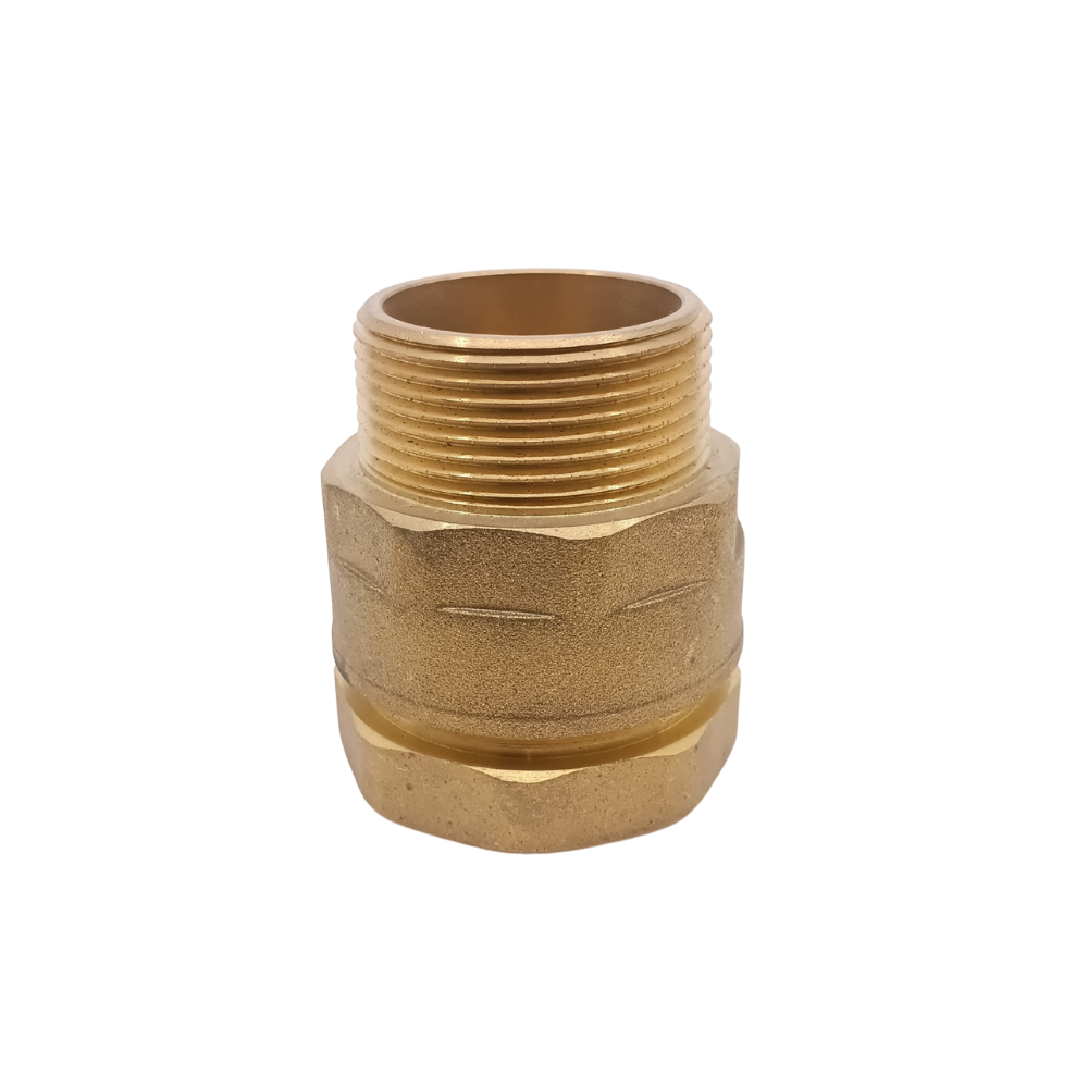 Raccord à compression mâle – laiton PE/PVC