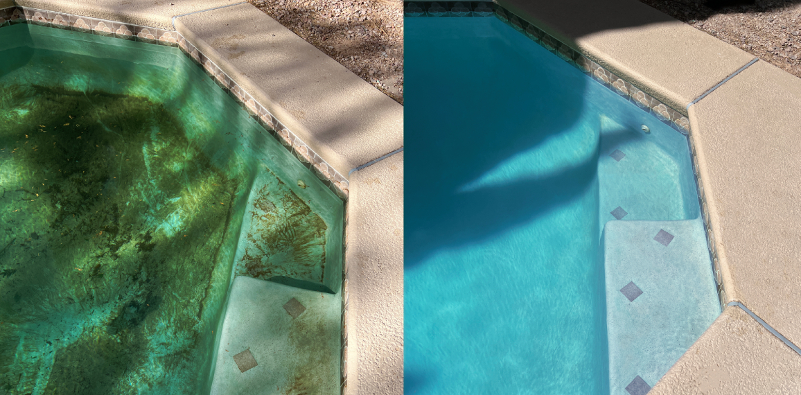 Comment rattraper l’eau verte de sa piscine ?